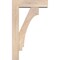 Ekena Millwork Imperial Block Smooth Bracket w/ Offset Brace, Douglas Fir, 5 1/2"W x 18"D x 30"H BKT0604X18X30IMP05SDF - alternate 4
